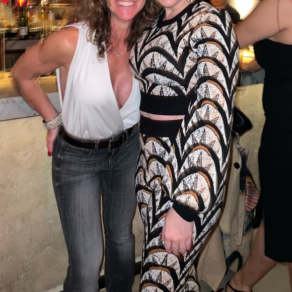 Sexy sweater geometric nova pant top set - Picture 6 of 6